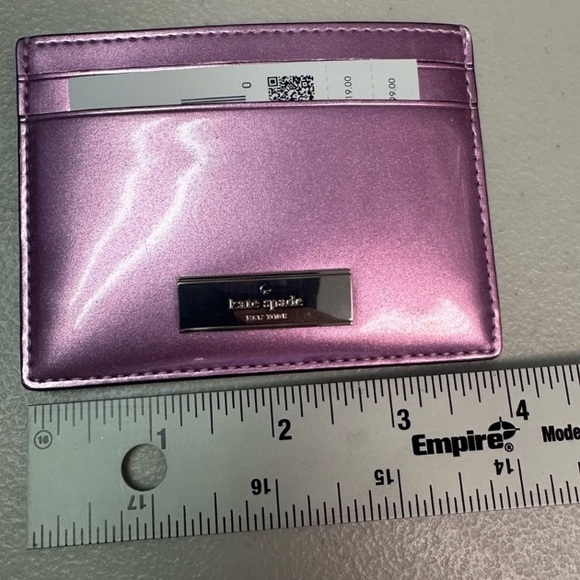 Kate Spade Kenzie in Quartz Pink Card Holder NWT/In the Box - Picture 9 of 13